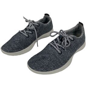 All Birds Wool Runners Sneakers Men's Size M9 Gray Comfort Low Top Lace Up